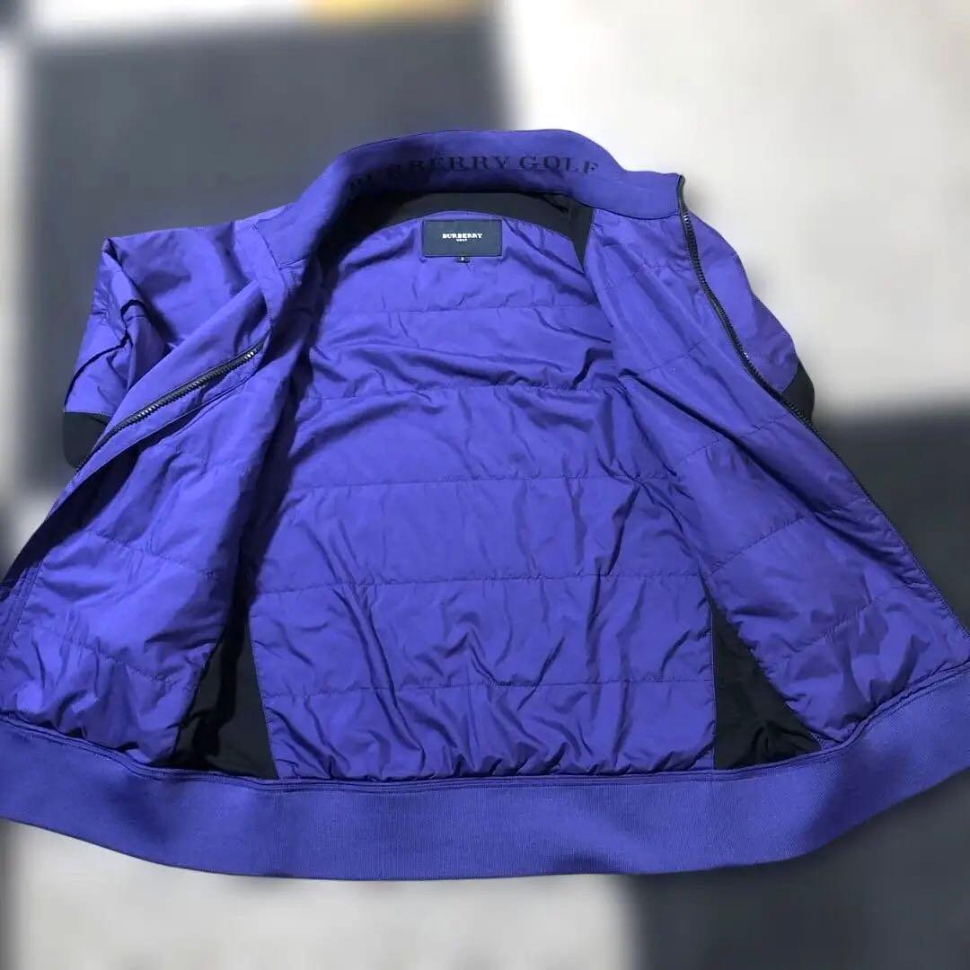 BURBERRY GOLF パープルジャケット