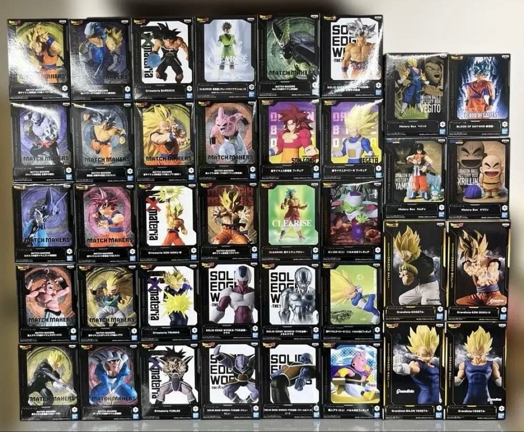 ドラゴンボールフィギュア38体まとめ売り　MATCH MAKERS 出陣等