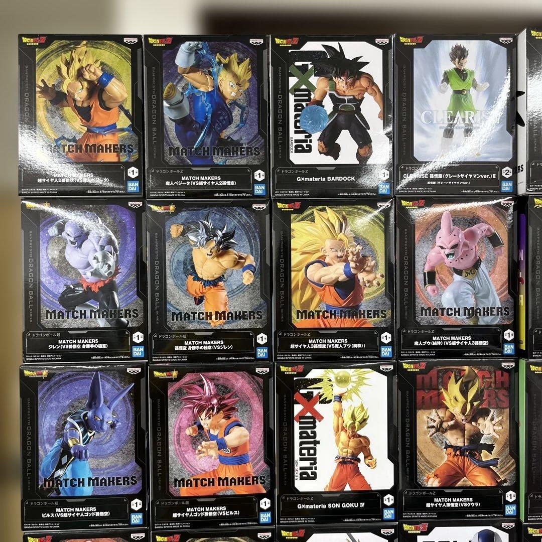 ドラゴンボールフィギュア38体まとめ売り　MATCH MAKERS 出陣等
