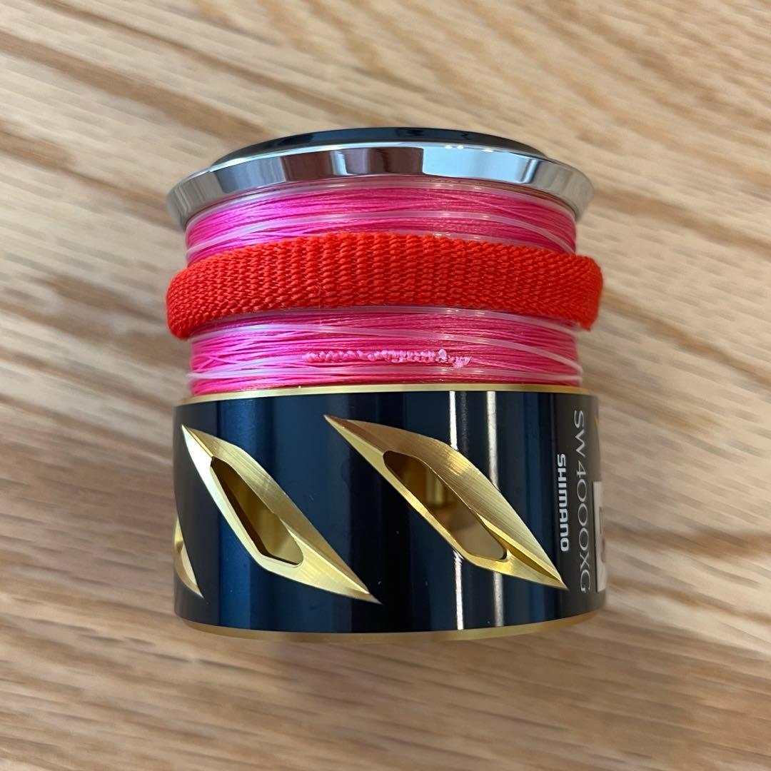 20ステラSW 4000XG + 4000XG替スプール