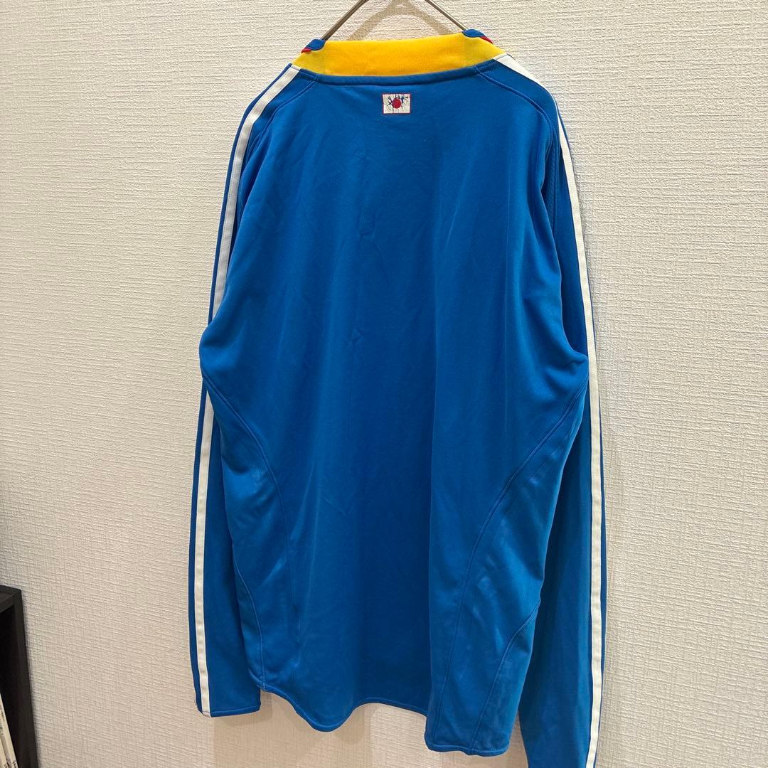 サッカー日本代表 08 09 ユニフォーム adidas／長袖 ご来光モデル