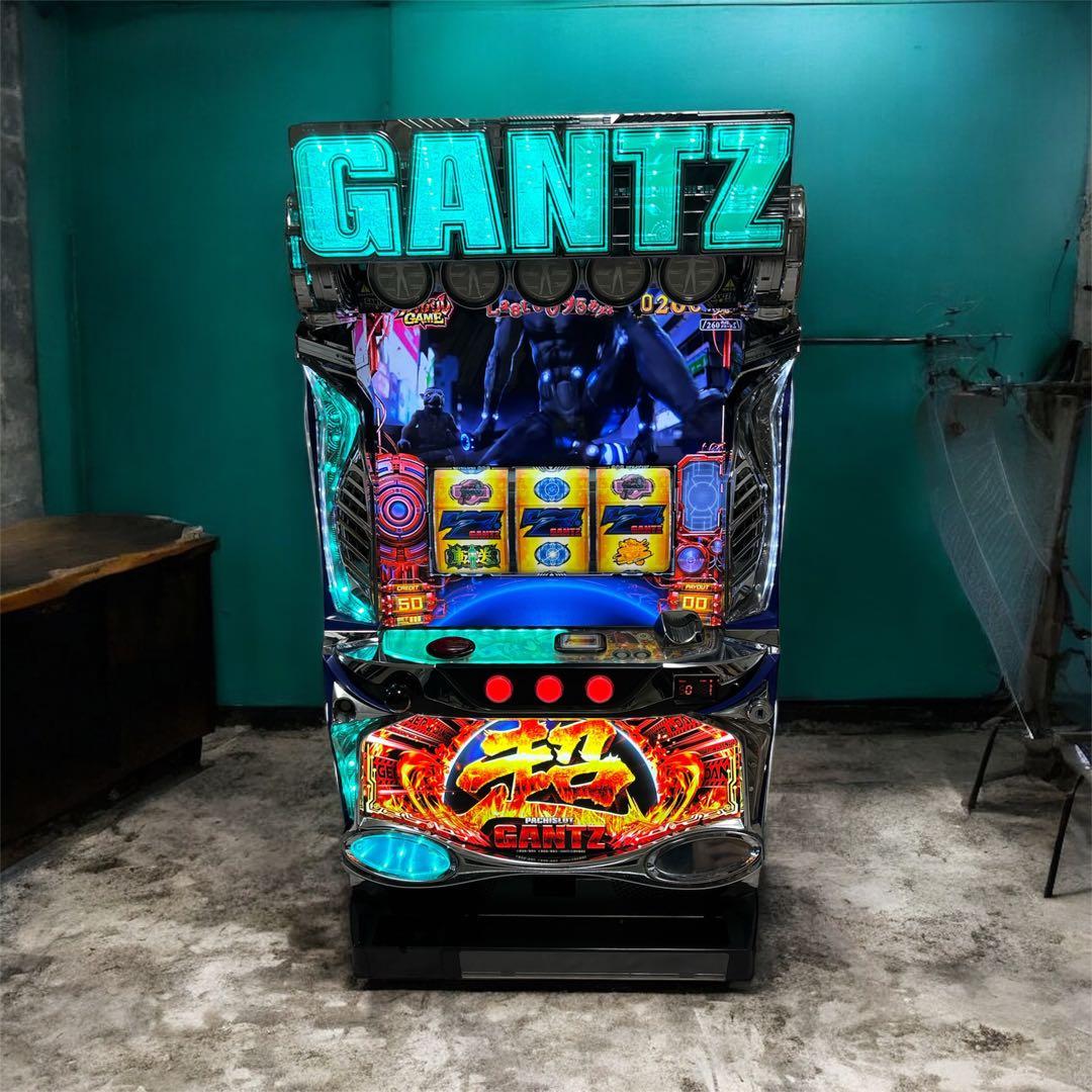 スロット 実機 超GANTZ 不要機 音量調節機能付き パチスロ機 家スロ