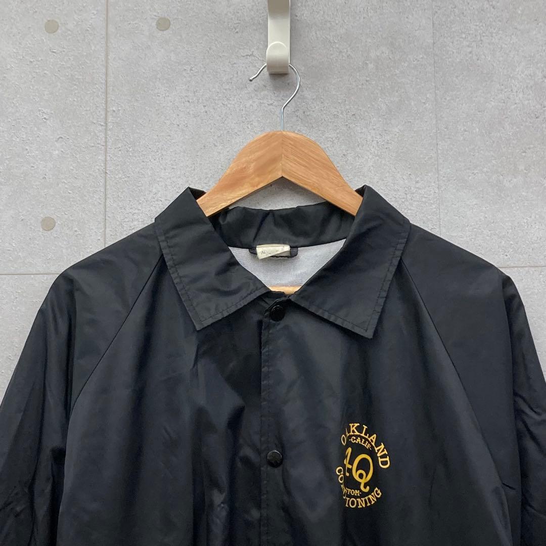 4Q CONDITIONING コーチジャケット スケボー スケーター 黒