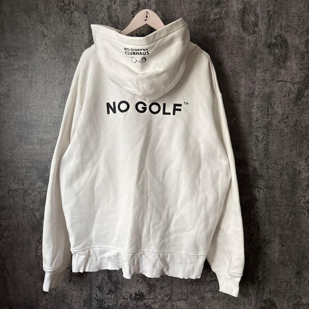 ⭐︎378 NO COFFEE NO GOLF フーディーパーカー　裏起毛