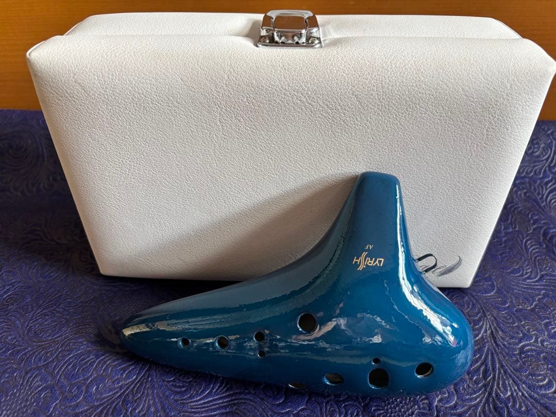 【更に値下げ】ライリッシュ　グレイス　オカリナ AF管　艶あり ケース付