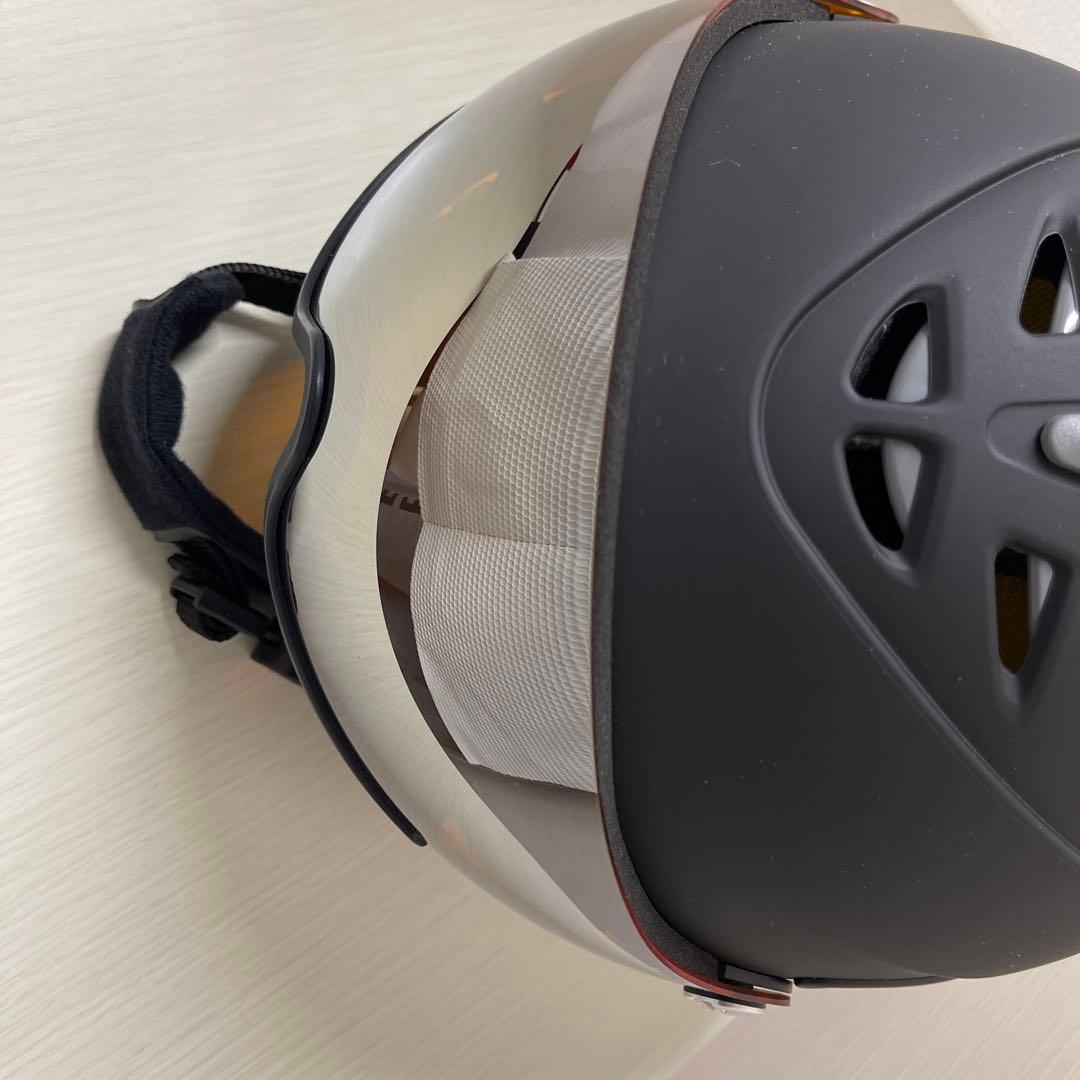 kabbｕｖｅｘｈｌｍｔ３００５７〜５９ｃｍブラックマットバイザー付き