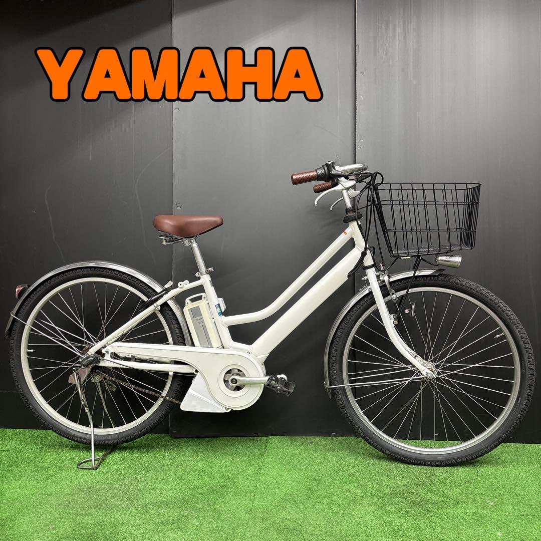 電動自転車 YAMAHA PAS mina ホワイト　96