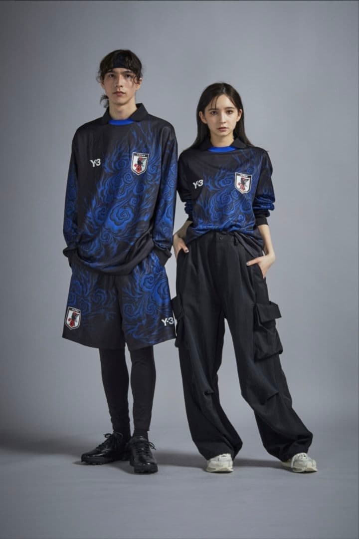 Y-3　ワイスリー　サッカー日本代表 CW 長袖Tシャツ　2XL　ヨウジヤマモト
