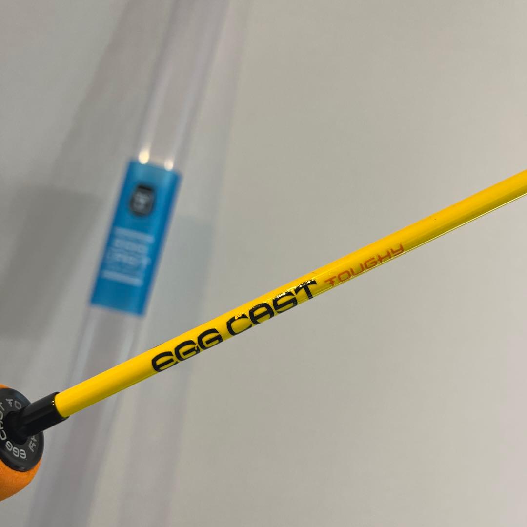 EGG CAST タフィー　ルアーロッド イエロー