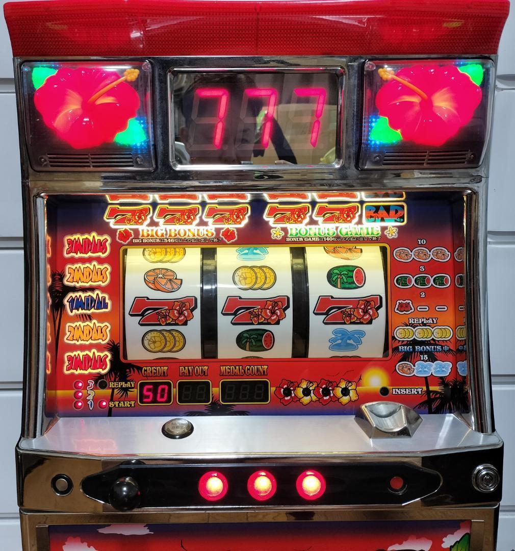 岡崎産業★ジャックポット・トロピカルバージョン【不要機付】希少台・人気台