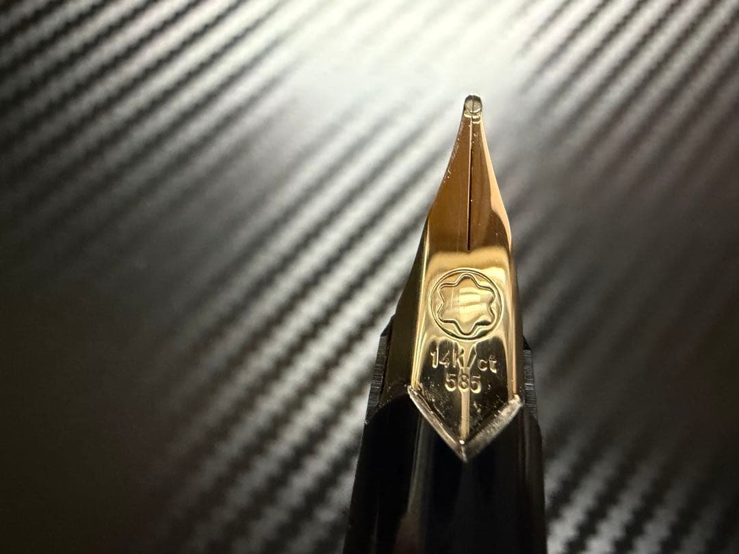 極美品 モンブラン No.221 ブラック M 中字 万年筆