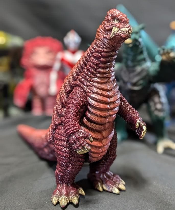 ウルトラマンパワード＆登場怪獣・宇宙人（バンダイ）ソフビフィギュア７体セット