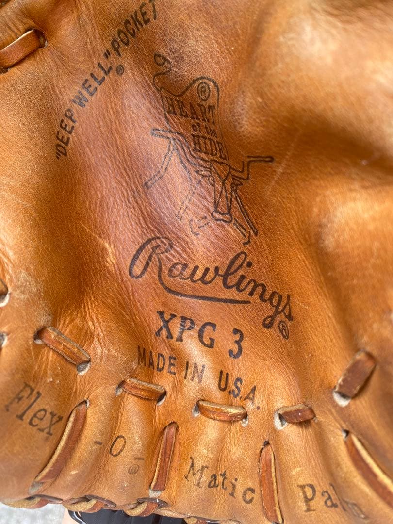 Rawlings XPG 3 硬式グローブ　長嶋茂雄タイプ