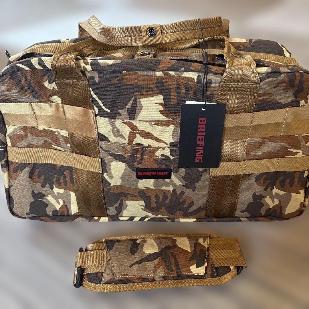 BRIEFINGブリーフィングカモフラ迷彩柄マルチTOOL BOSTON新品