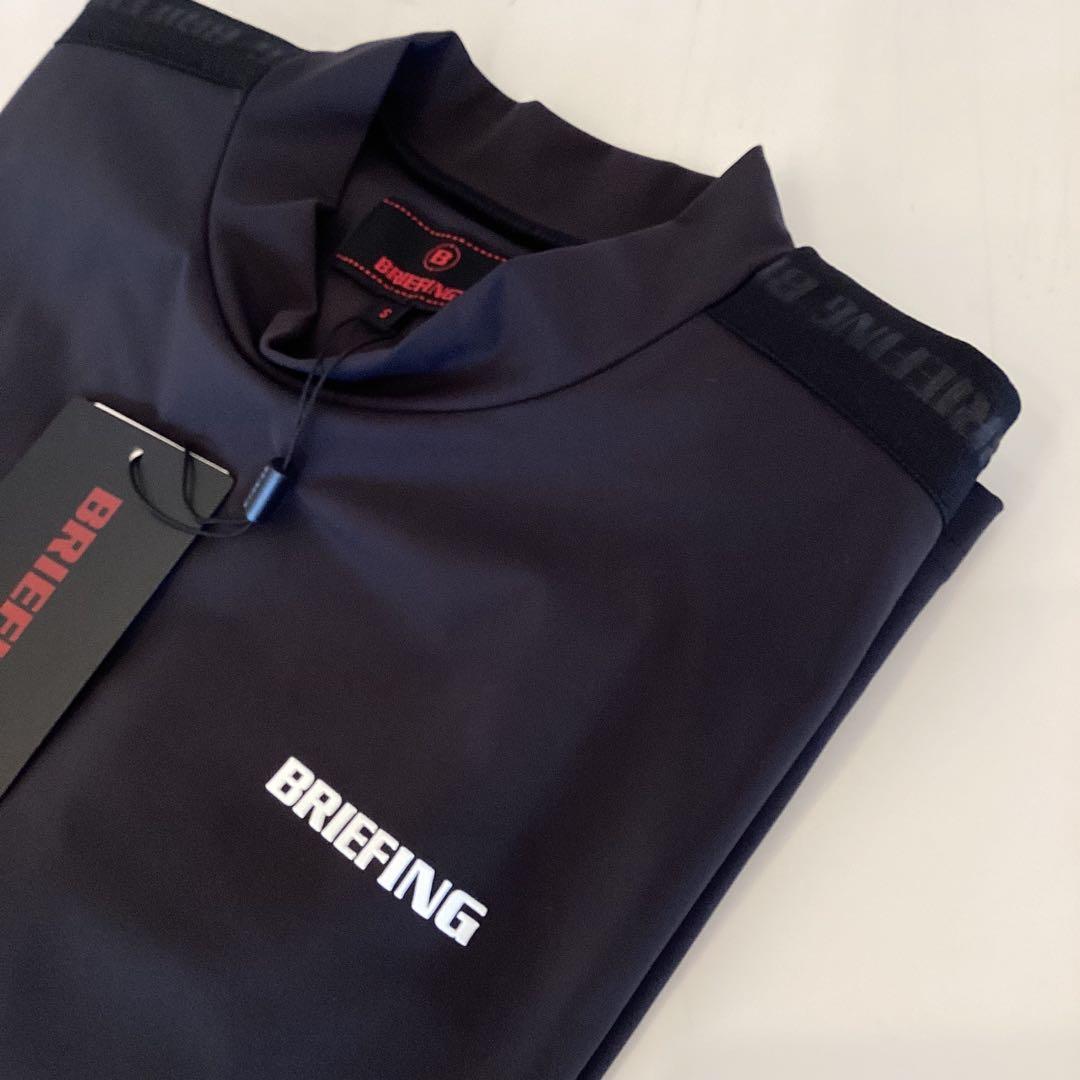 新品　BRIEFING MEN’S LOGO LINE HIGHNECK S