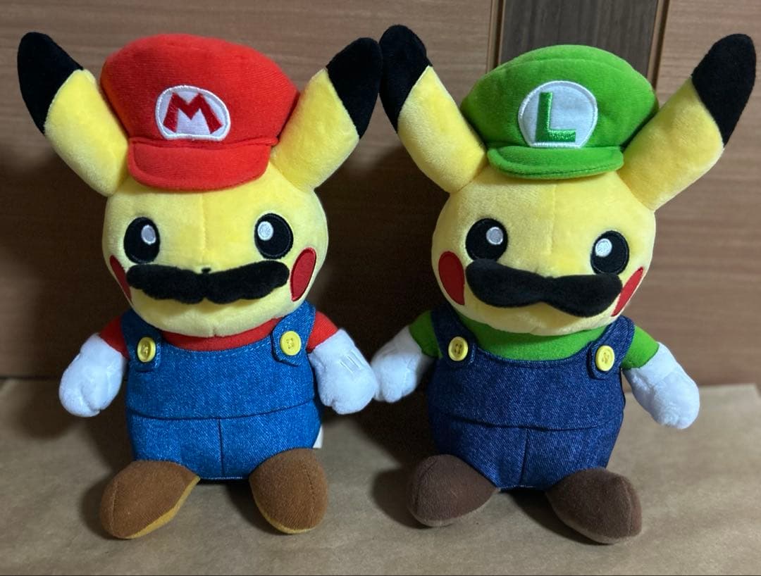 ピカチュウ マリオ ルイージ ぬいぐるみ