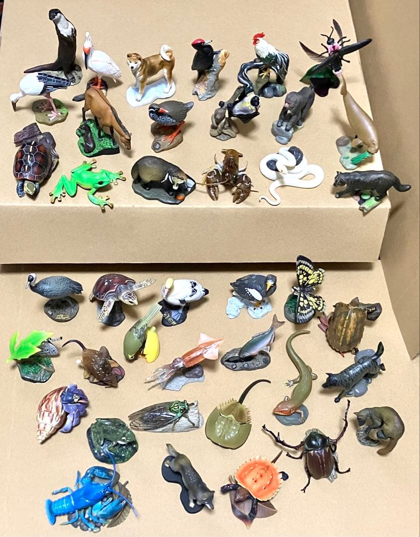 海洋堂 週刊日本の天然記念物 フィギュア40体