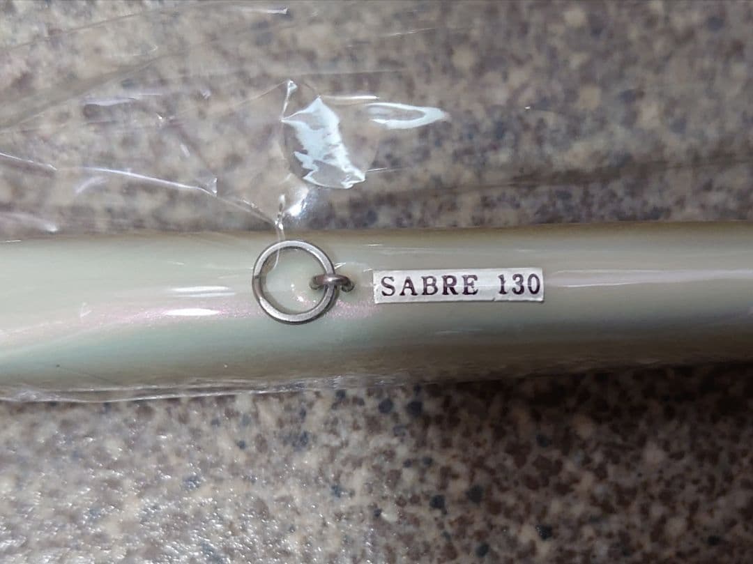 激レア ルアーレップ SABRE 130 28g シンキングペンシル ウッド