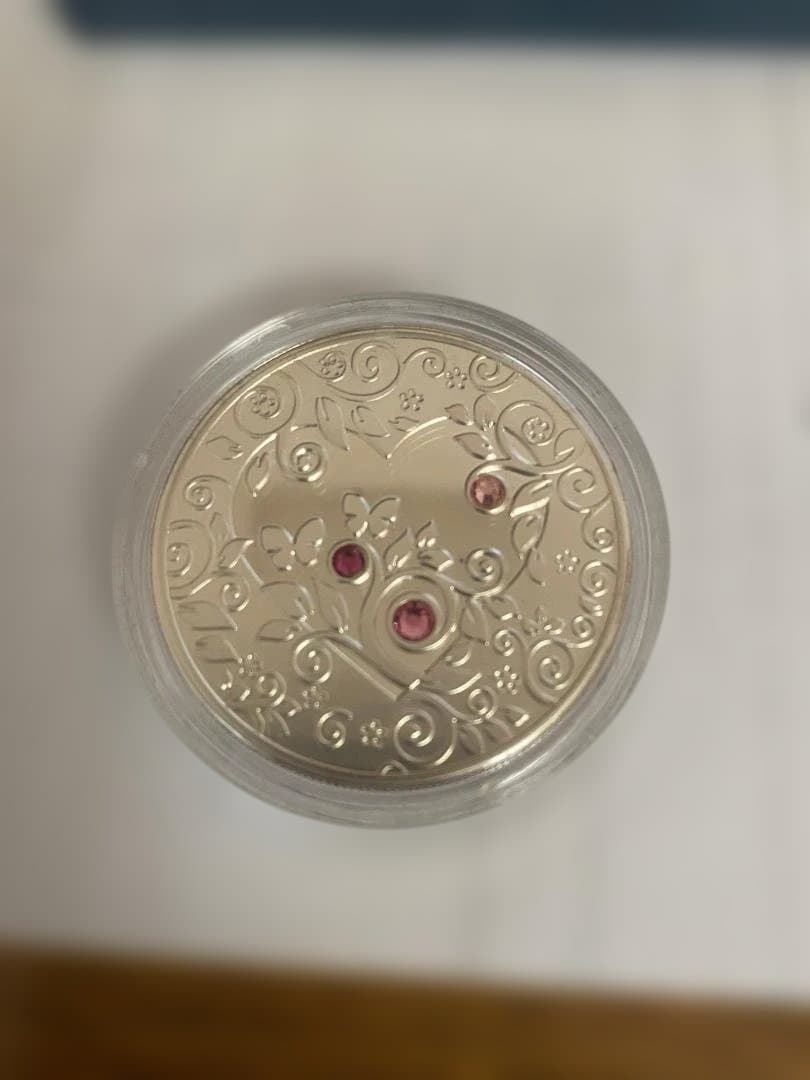 ベラルーシ 2010年 20ルーブル 銀貨 「My Heart LOVE」