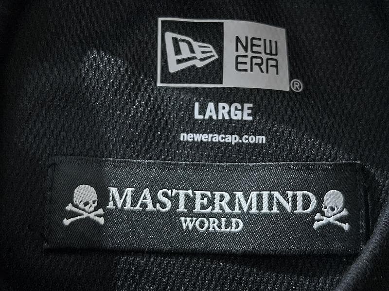 極美品 ニューエラ マスターマインド ミッドネック パフォーマンス Tシャツ L