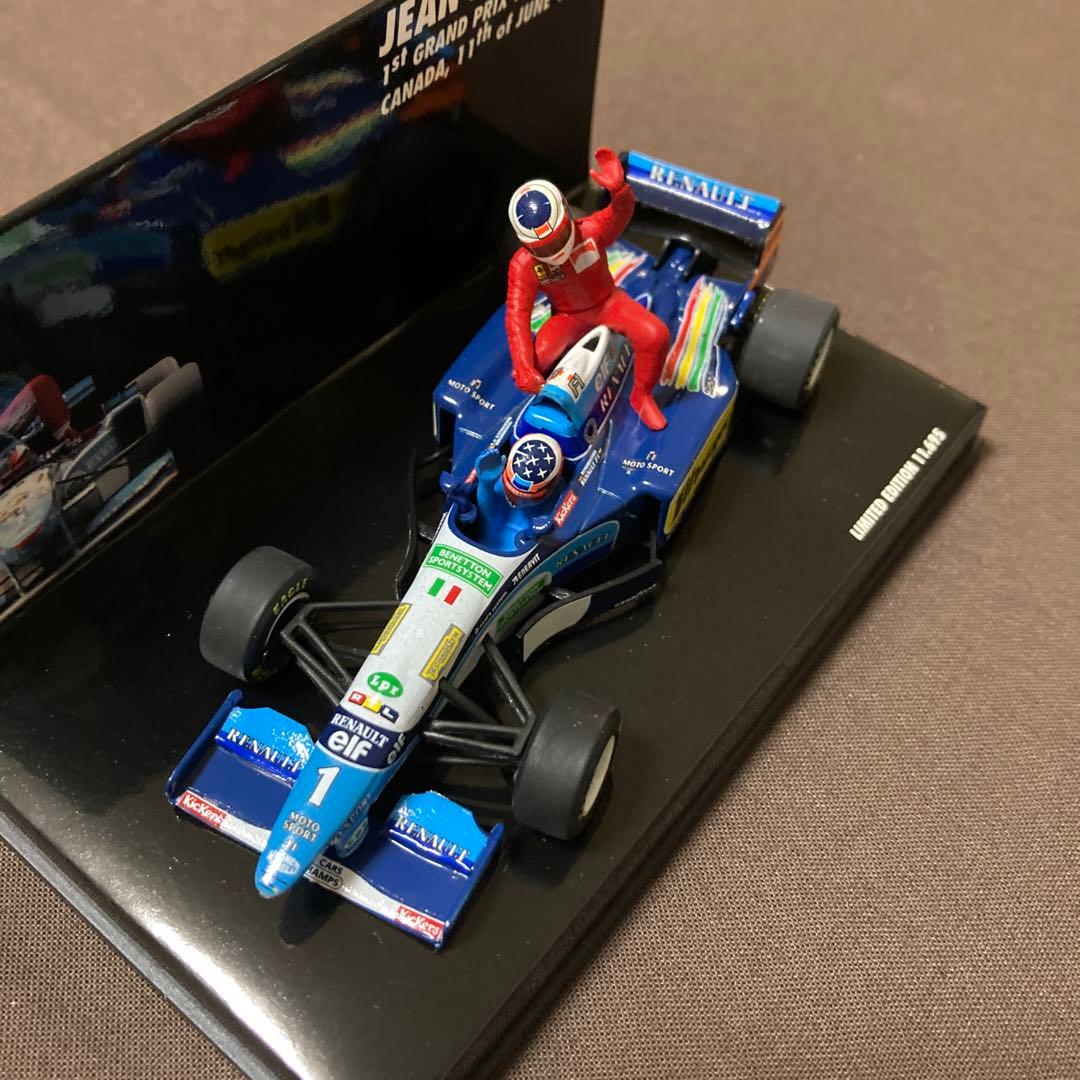 F1 ミニチャンプス　ミハエル・シューマッハ ライドオン ジャン・アレジ