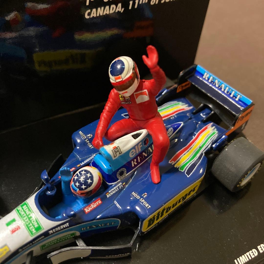 F1 ミニチャンプス　ミハエル・シューマッハ ライドオン ジャン・アレジ