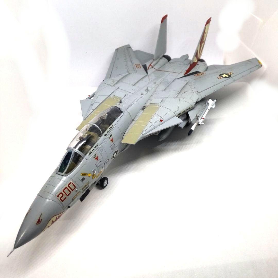 【完成品】F-14A トムキャット 1/72 サンダウナーズ