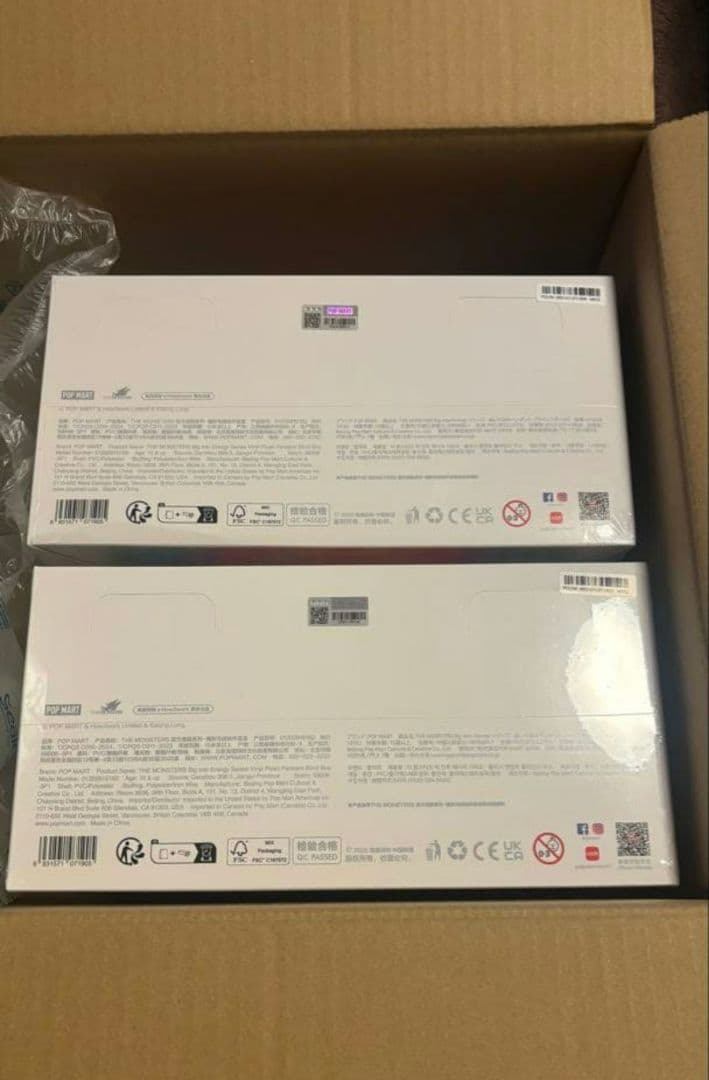 ラブブ　Big into Energy ぬいぐるみ 2箱セット