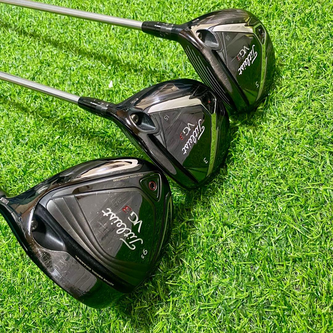 タイトリストVG3 ゴルフセット 12本 右 S クラブセット メンズ