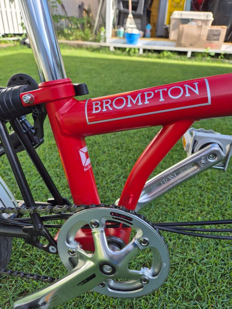 BROMPTON 2015年 M6R C Line 赤黒 6速 UK製