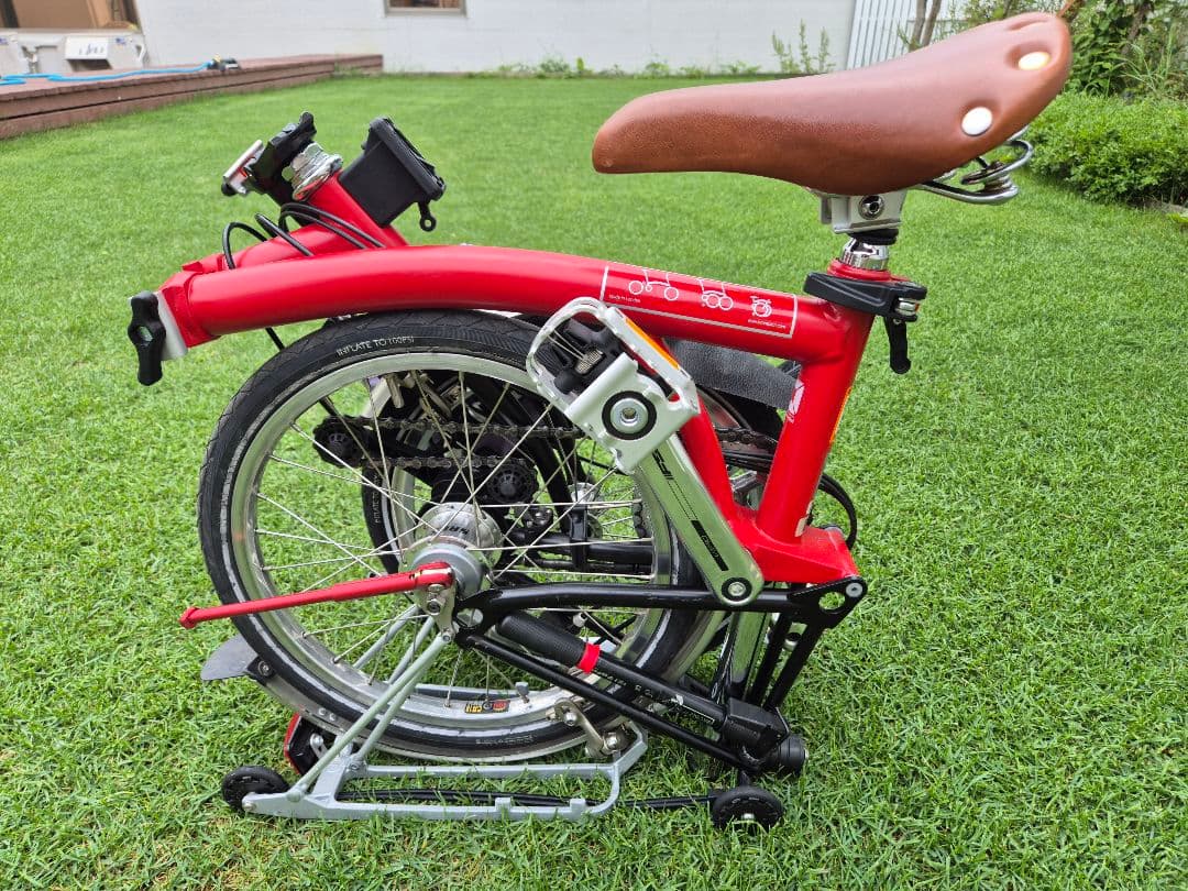 BROMPTON 2015年 M6R C Line 赤黒 6速 UK製