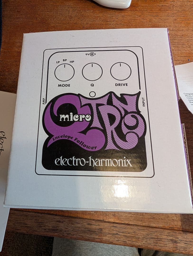 最終価格★使用頻度少★箱、取説、保証書付【エレハモ】micro Q-Tron