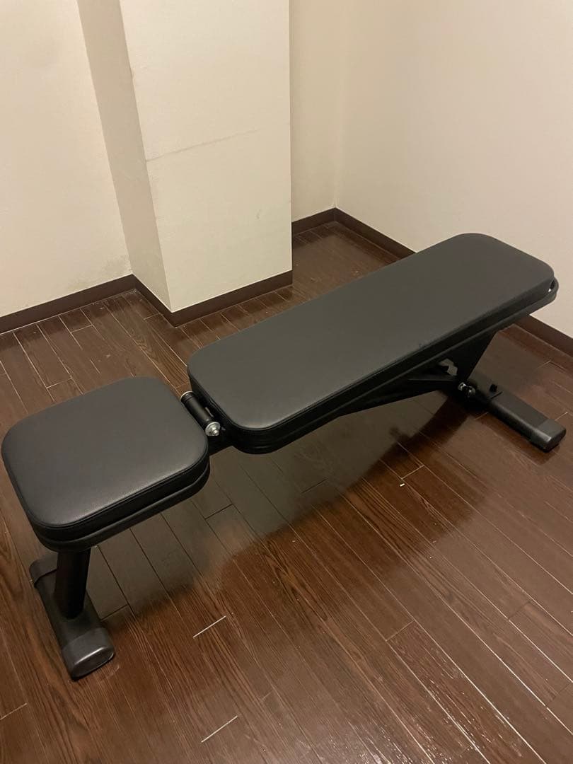 ⚠️【川崎市麻生区引取限定】トレーニングベンチ &ダンベル　ブラック