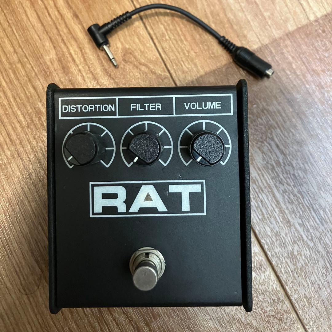 美品Proco RAT2 distortion ACアダプタ変換コード付
