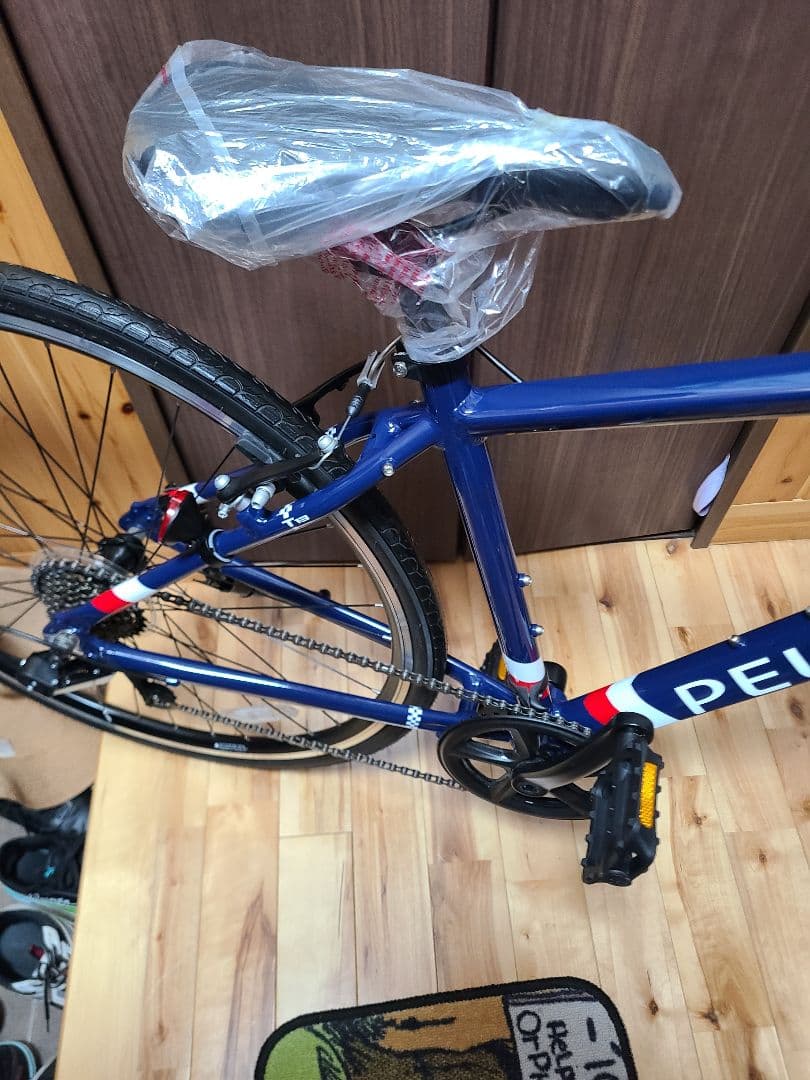 プジョー　クロスバイク　T13JP-S　ネイビー　タイヤ700X32C　手渡し