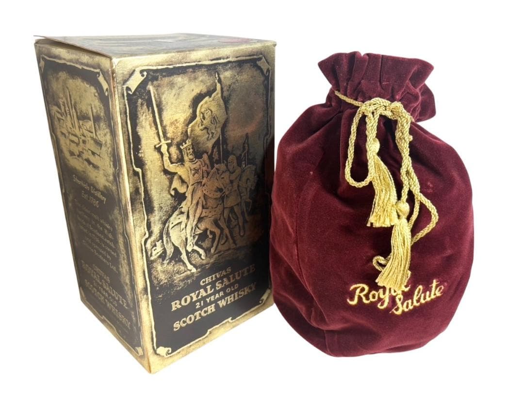 【9293】シーバスブラザース ロイヤルサルート 21年 赤