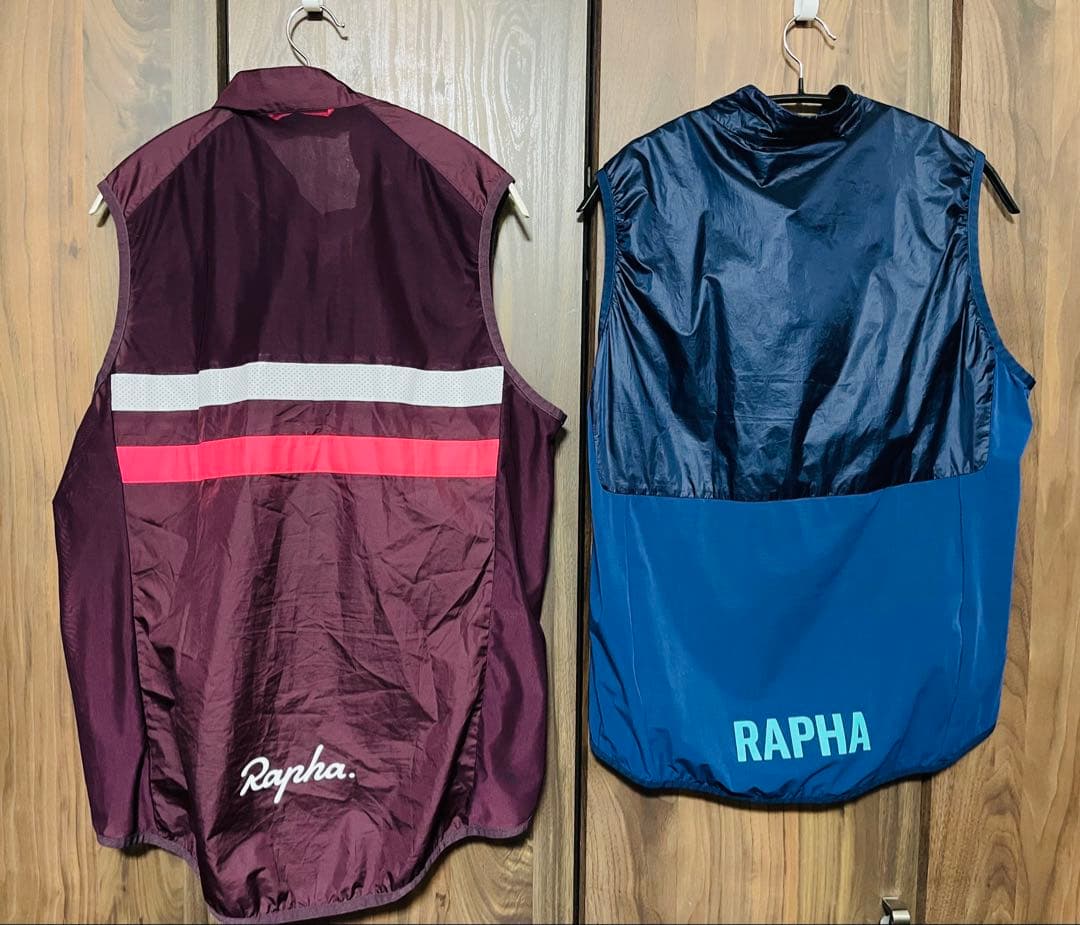 ★Rapha ラファ　サイクルベストジレ　XL (LL) 2点セット★