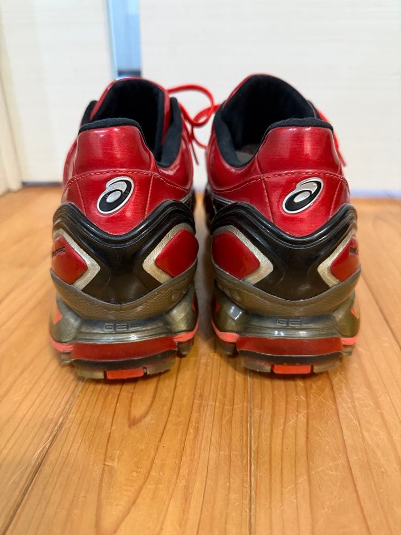 試着のみ　28㎝ アシックス ゲルエース エナメル　ゴルフ シューズ