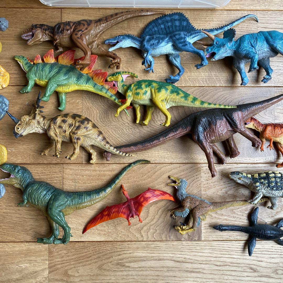 ダイナソー ソフトモデルセットC 恐竜13体