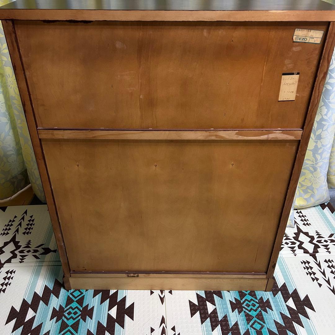 蝦夷民芸ライティングビューロー　美品　レトロ家具　アンティーク