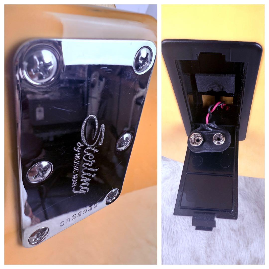 超美品！Sterling by Musicman Ray24CA バタースコッチ