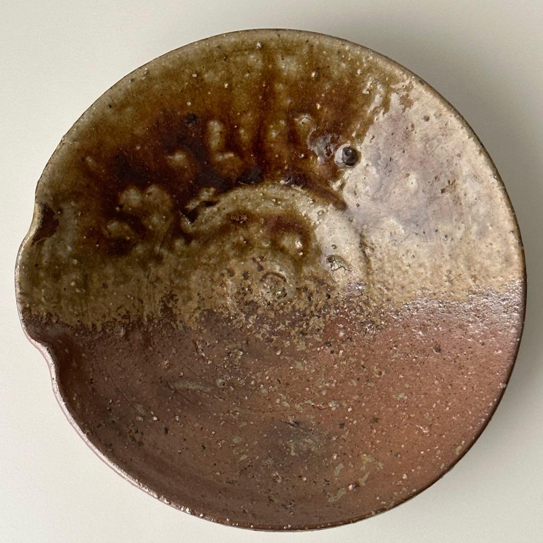 金重まこと 備前 平片口 皿 ⑤