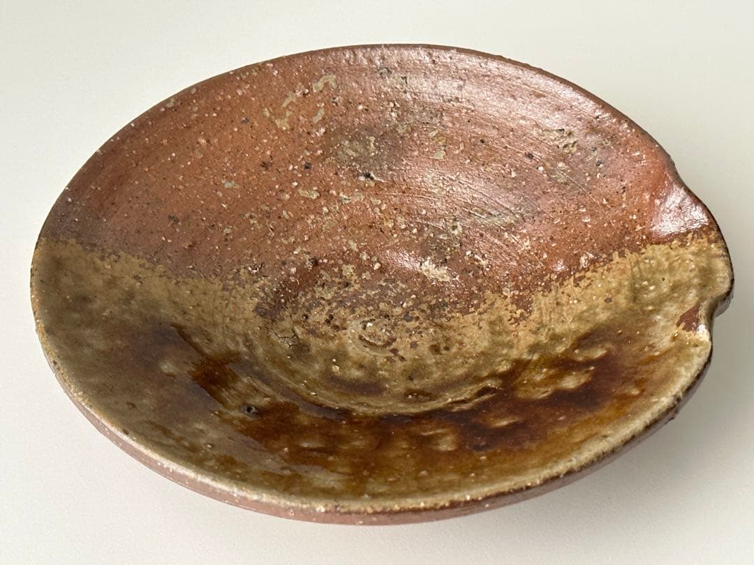 金重まこと 備前 平片口 皿 ⑤