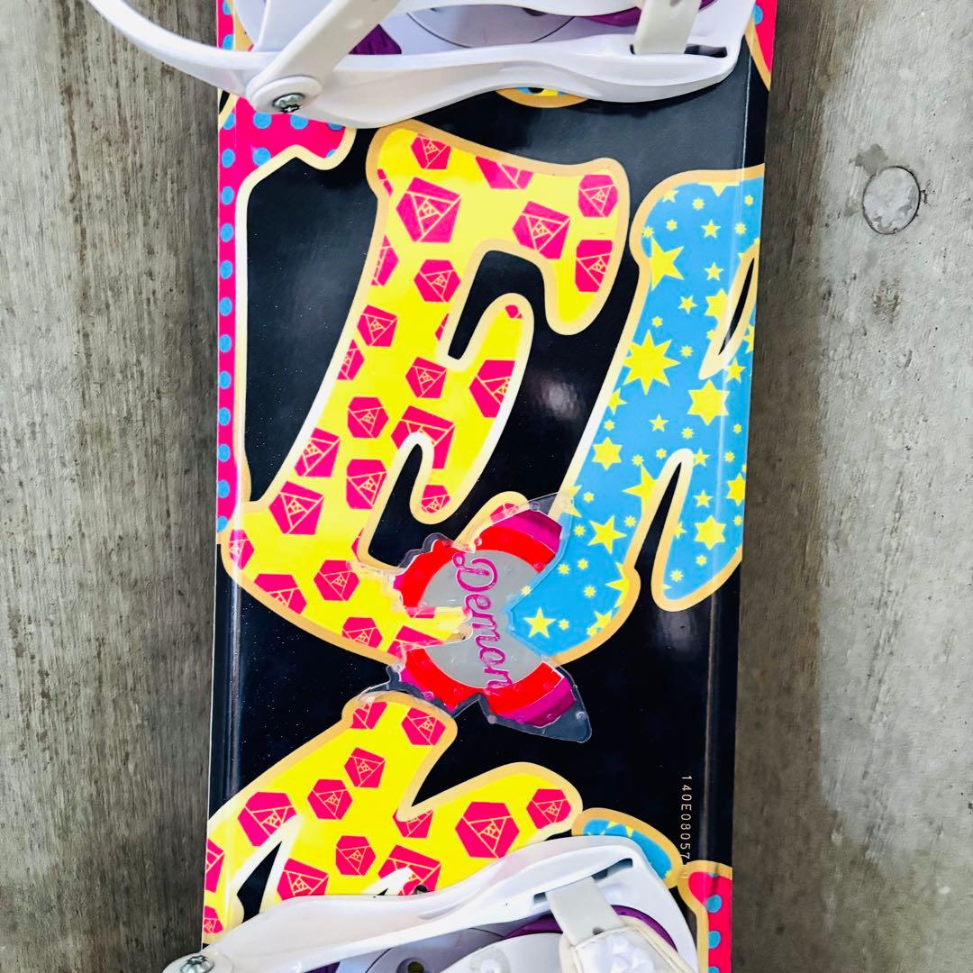 【良品】 イグニオ レディーススノーボード3点セット 140cm ブーツ23.0