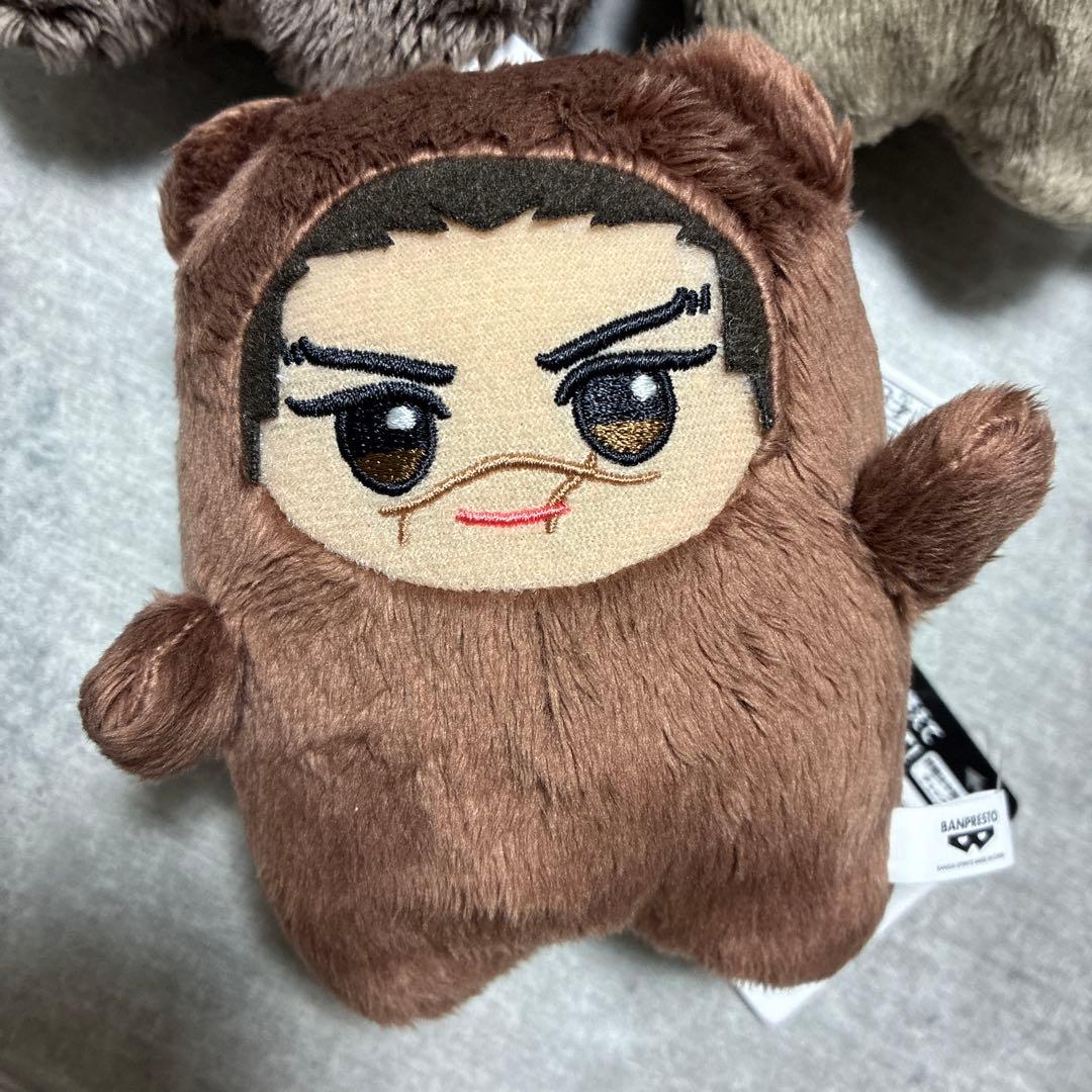 ゴールデンカムイ もふめ〜と ベアーぬいぐるみ vol.1 3種セット