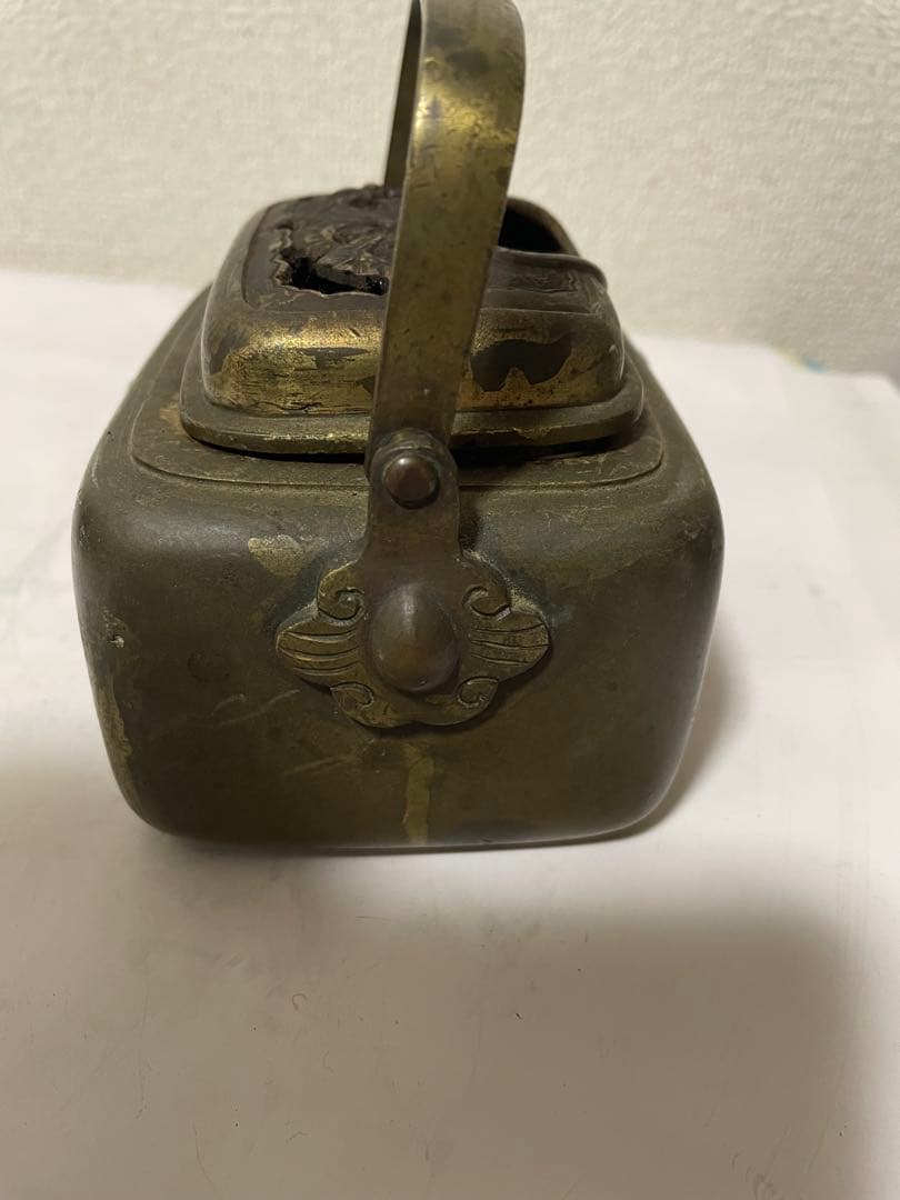 中国美術　銅手炉