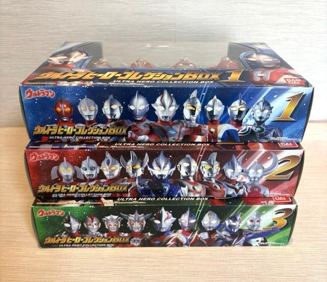 【希少品】ウルトラヒーローコレクションボックス　　BOX セット ウルトラマン
