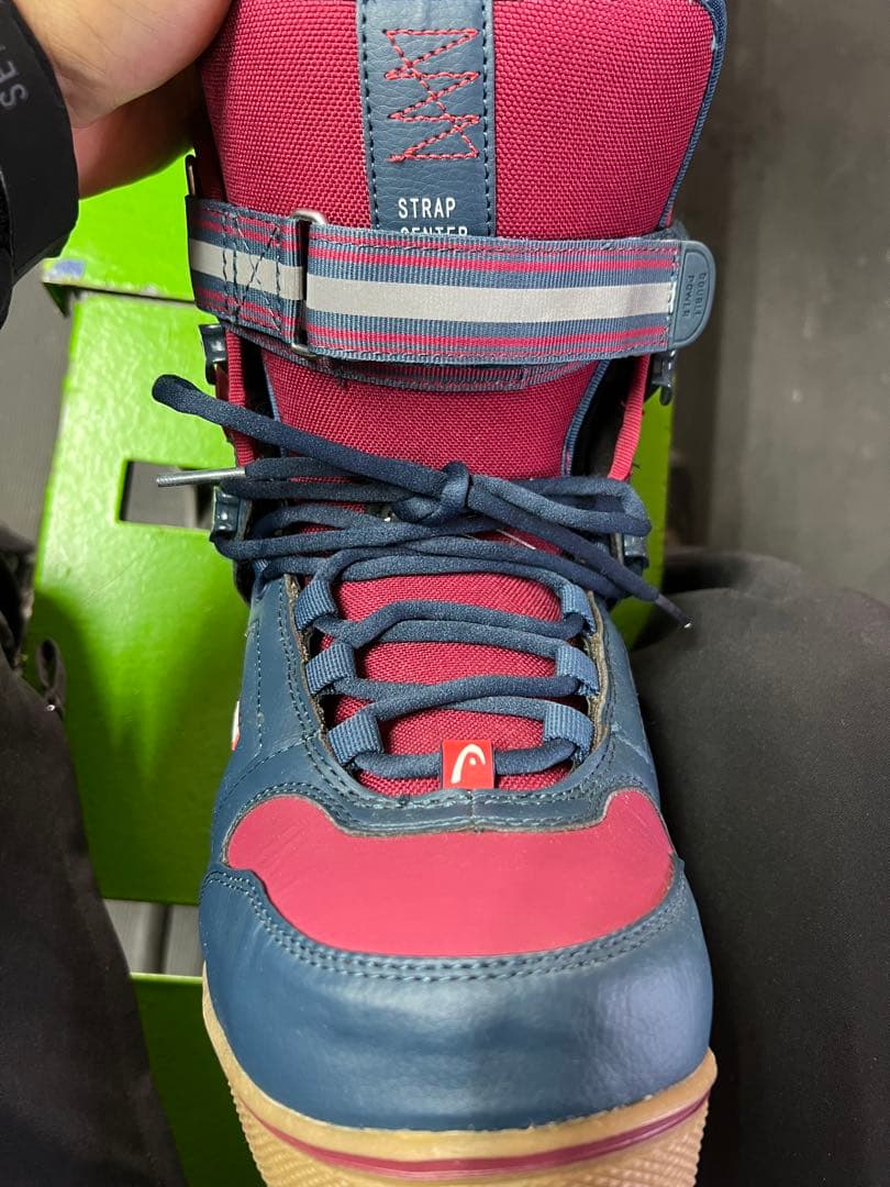 head スノーボードブーツ 青/赤　25cm