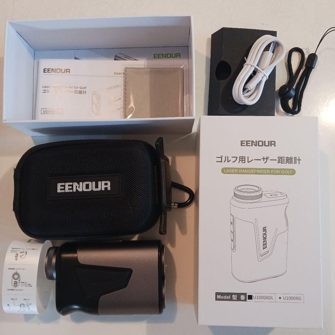 ゴルフ用 レーザー 距離計　EENOUR ゴルフ 距離測定器 U1000ADL