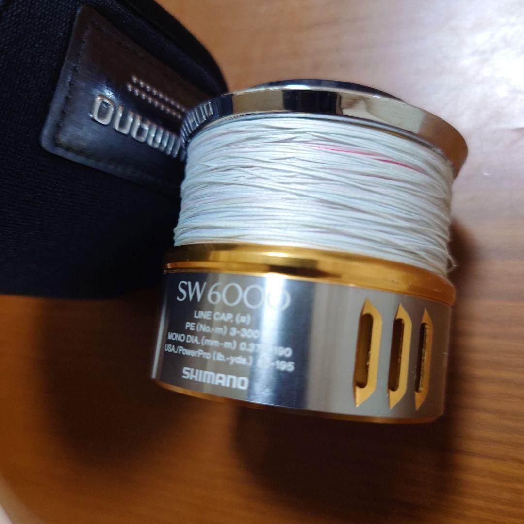 15ツインパワー SW6000 替えスプール＋別売ケース付